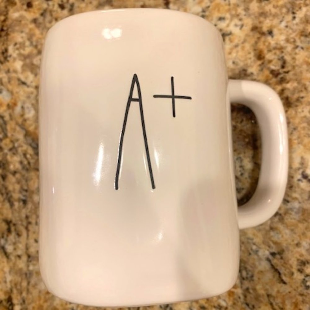 Rae Dunn, "A+" mug